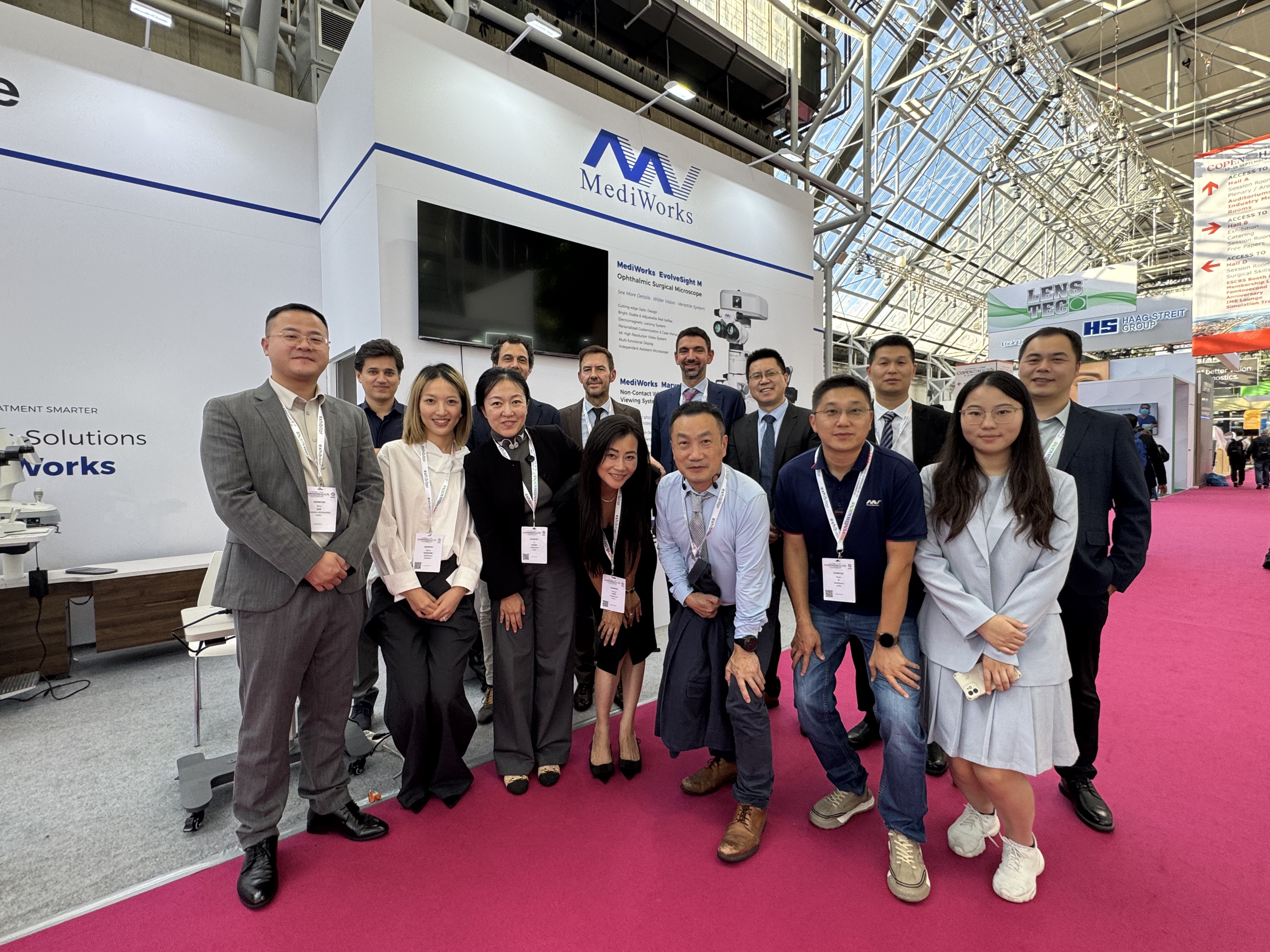 MediWorks Showcases Innovation at the 43rd ESCRS Annual Congress in Copenhagen