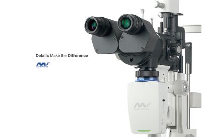 MediWorks S390L 裂隙灯支持用于 o-MGD 探测的实时红外视频馈送
